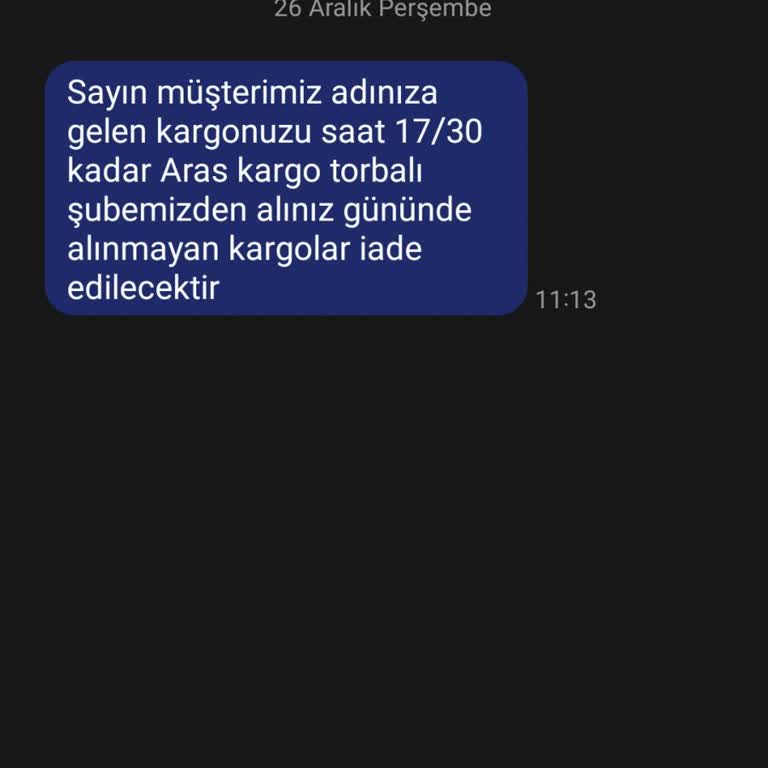 Yanlış Adrese Teslim Edilmeyen Kargo Sorunu