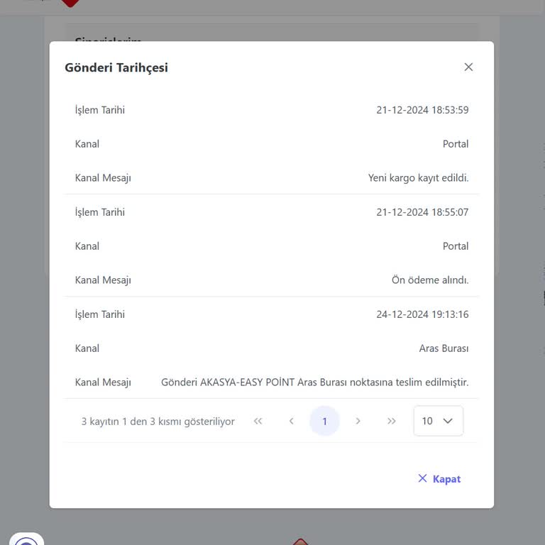 Aras Kargo Teslimat Sürecinde Yaşanan Aksaklık Ve Gecikme