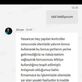 Betkom Sitesinde 180.500 TL'lik Bakiyem Usulsüz Şekilde Sıfırlandı