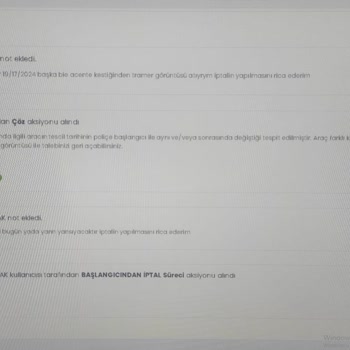 İptal Talebine Yanıt Alamıyoruz