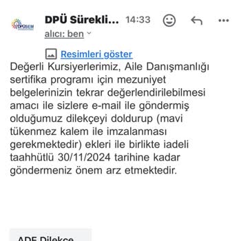 Sertifika İptali Nedeniyle Yaşanan Mağduriyet
