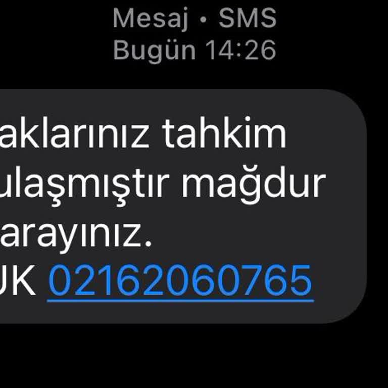 Yanıltıcı Mesajlarla Mağduriyet Riski