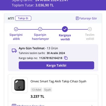 N11 Ve Mağaza Arasında Kayıp Kargo: Çözüm Bulunamıyor