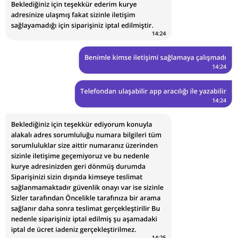 İletişimsizlik Ve Haksız İptal Mağduriyeti