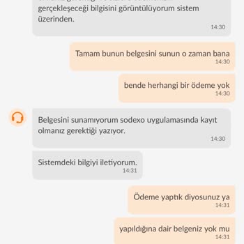 Sodexo İade Sürecinde Sürekli Oyalama