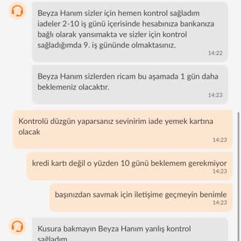 Sodexo İade Sürecinde Sürekli Oyalama