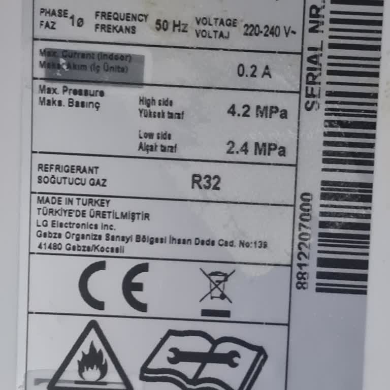 LG Klima Garanti Süresi Dolmadan Gaz Kaçağı Sorunu