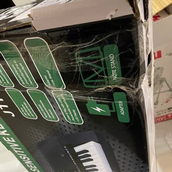 Amazon liefert beschädigtes jwin jtk-3400 mit fehlendem Zubehör