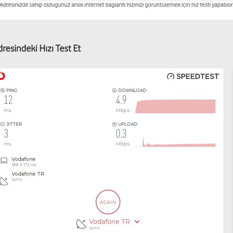 Vodafone Ev İnternetinde Sürekli Kopma Sorunu