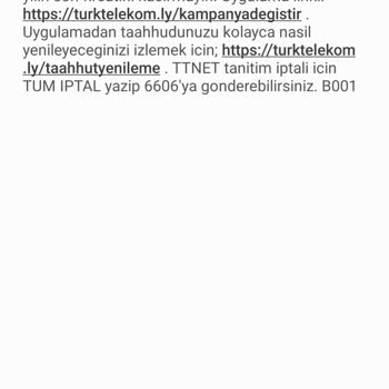 Türk Telekom TTNET'in Yetersiz İndirim Politikası Ve Müşteri Memnuniyetsizliği