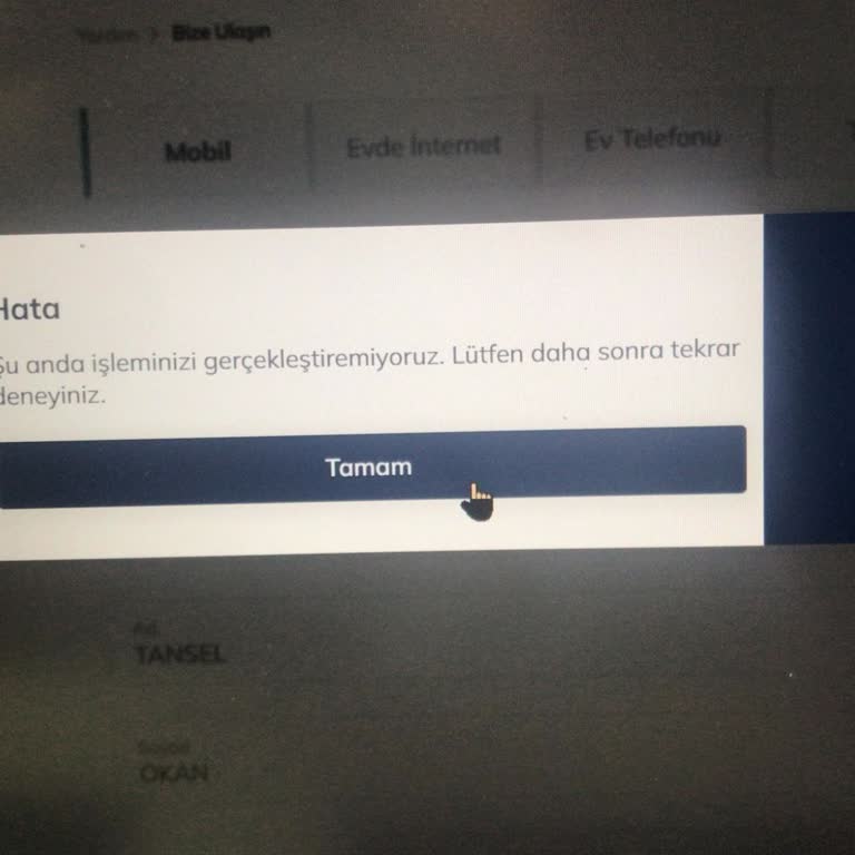 Yanlış Tarife Ve Şikayet Sistemi Sorunu