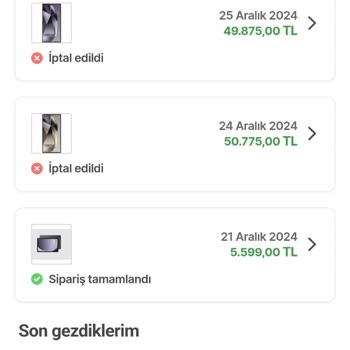 Hepsiburada'da İki Kez İptal Edilen Sipariş Ve İade Sorunu