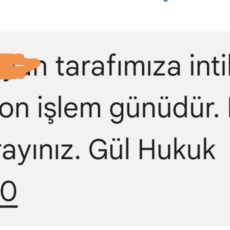 Yanıltıcı Hukuk Mesajlarıyla Karşı Karşıyayım