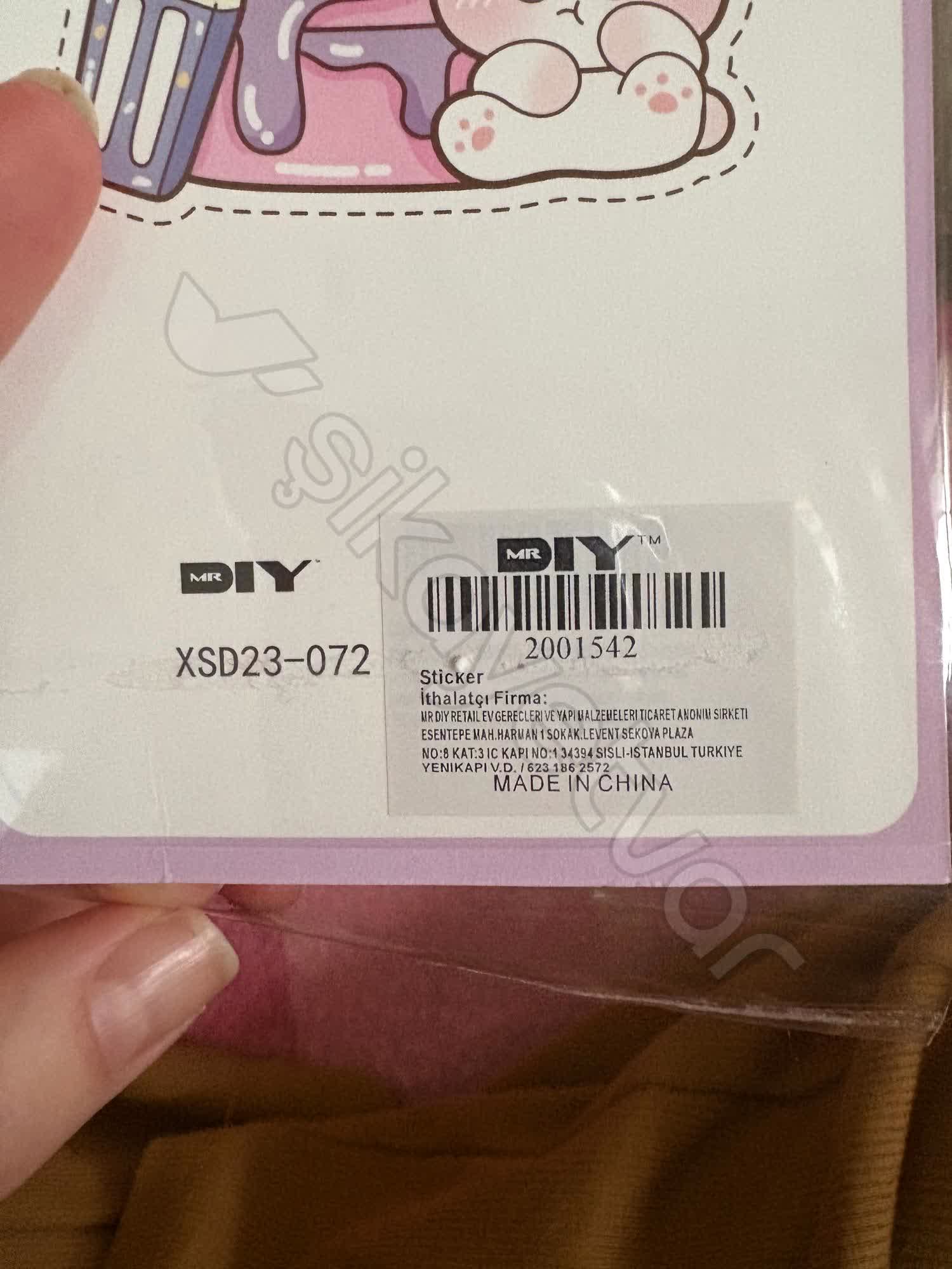 Stickers Inmr Diy Mr.Dıy Mr. Dıy Çocuklara Uygun Olmayan Sticker Seti Şoku! - Şikayetvar