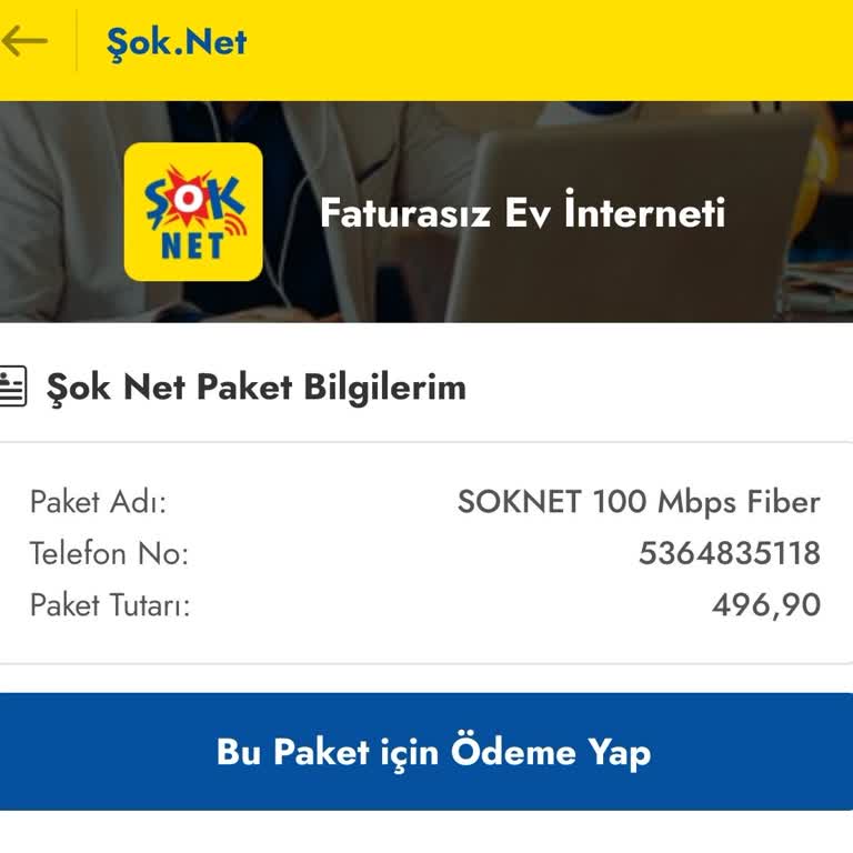 Şok Net Aboneliğimde Beklenmedik Fiyat Artışı