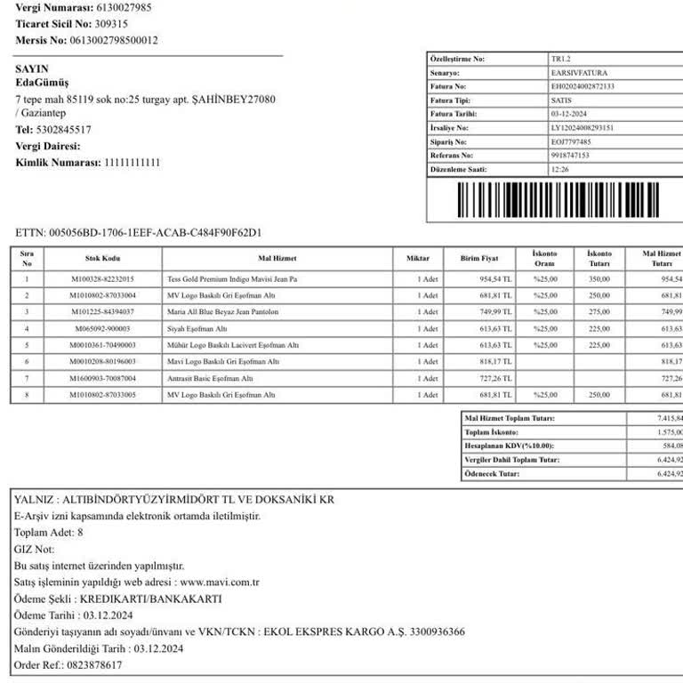 Eksik Ürün Teslimatı Ve Müşteri Hizmetleri Sorunu
