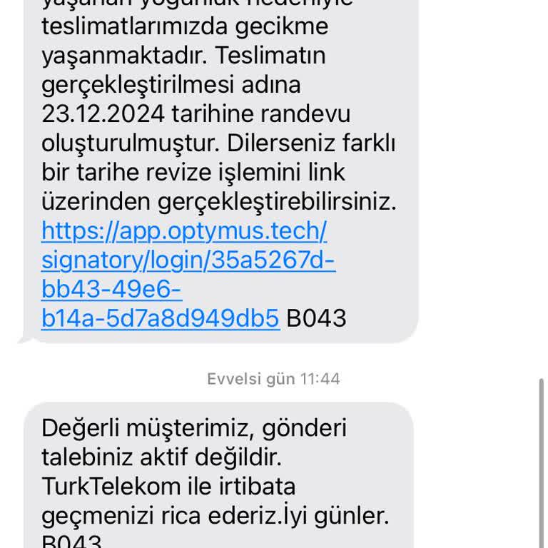 Dijitalkurye İle Yaşanan Teslimat Sorunu