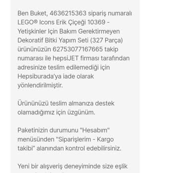 Hediye İçin Sipariş Verdim, Teslimat Kabusu Yaşadım