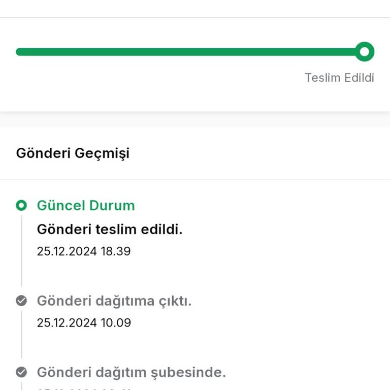 Teslim Edilmeyen Kargo Sorunu