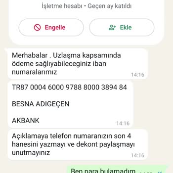 Sahte Yasal Takip Mesajıyla Mağduriyet
