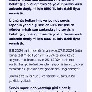 Kusurlu Ürün Ve İade Sürecindeki Zorluklar