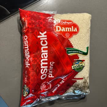 Damla Bakliyat Kısa Sürede Böceklenen Pirinç!