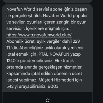 Beklenmedik Mesaj Ve Yanıtsız Müşteri Hizmetleri