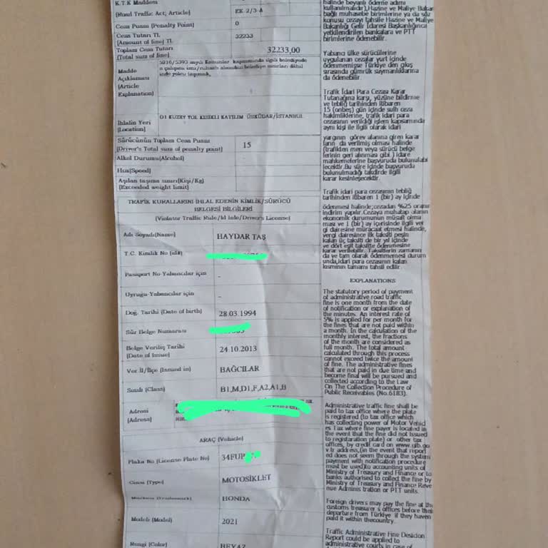 Haksız Ceza Ve Mağduriyet