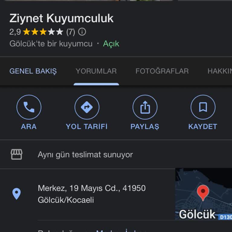 Ziynet Kuyumculuk | Gölcük Telefonda Yapılan Saygısızlık!