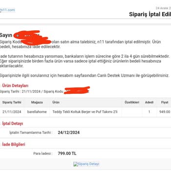 Ürün İptali Ve Fiyat Artışıyla Mağduriyet Yaşadım