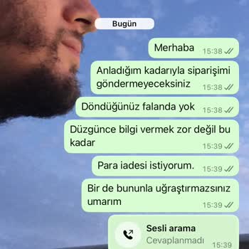 İletişimsizlik Ve Geciken Ürün Teslimatı