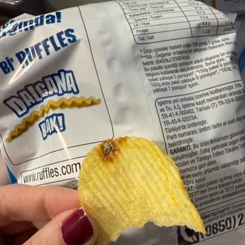 Ruffles Cipsinde Ölmüş Kurt Şoku!