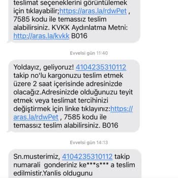 Kayıp Kargo Ve Yanıltıcı Bilgilendirme Sorunu