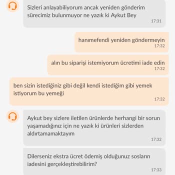 Eksik Ve Yanlış Gelen Sipariş Sorunu