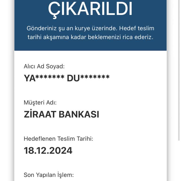 Teslim Edilmeyen Sipariş Ve İletişimsizlik Sorunu