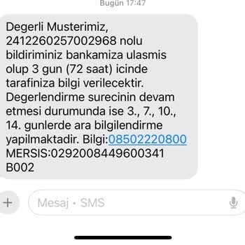 ATM'de Kaybolan Paralar Ve Müşteri Mağduriyeti