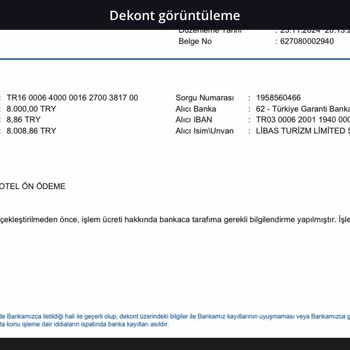 Yanlış Yönlendirme Ve İade Sorunu: Otel Rezervasyonunda Mağduriyet