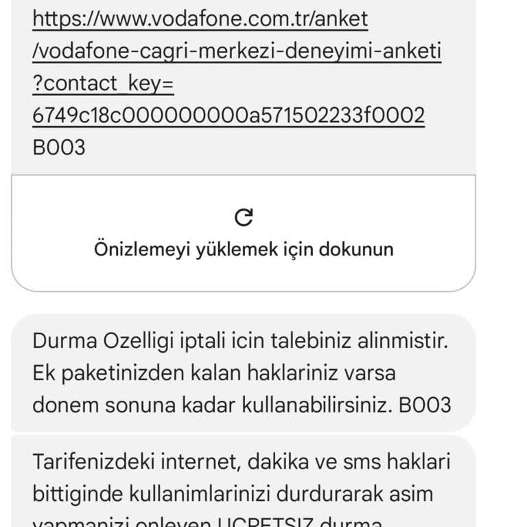 Ücretsiz Durma Özelliği Faturama Yanlış Yansıdı