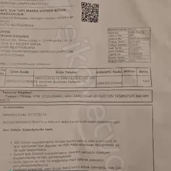 Boyner Yaşadığım Bu Durumun Telafi Edilmesini İstiyorum!
