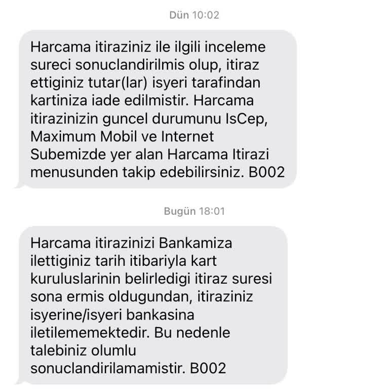 Harcama İtirazında Çelişkili Cevaplar
