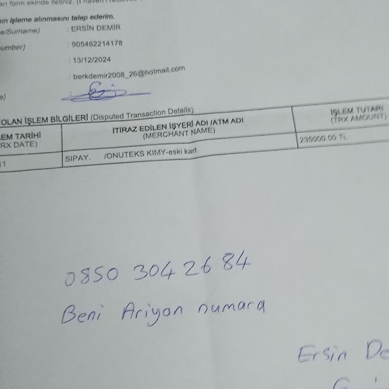 235 Bin TL'lik İşleme Onay Şoku