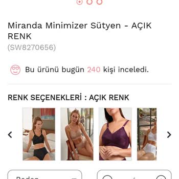 Suwen Ürün Stokta Yok Ama Satışta!