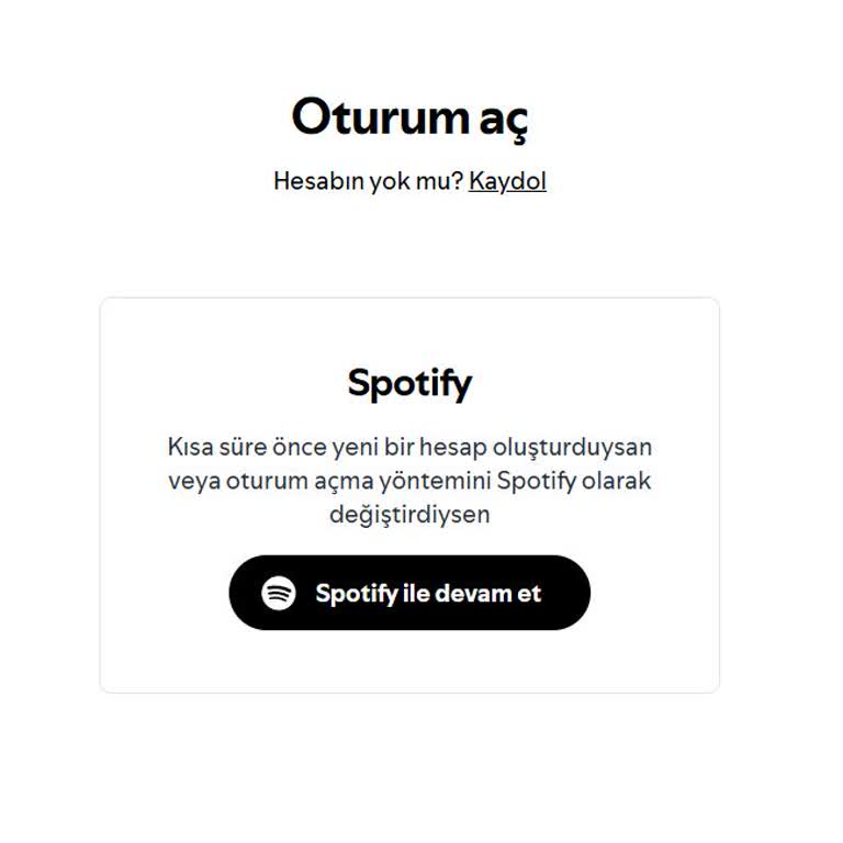 Podcast Hesabına Erişim Sorunu