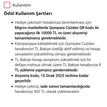 Qumpara'nın Hediye Çeki Politikası Değişikliği Mağduriyeti