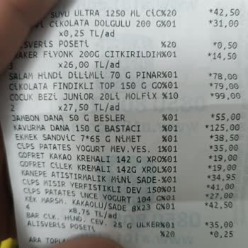 A101 Kadıköy Draft Şekerli Mamüller Gıda Boş Paket Çıktı