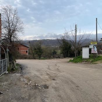 Bartın TOKİ Yolunda Tehlike Saçan Çukurlar