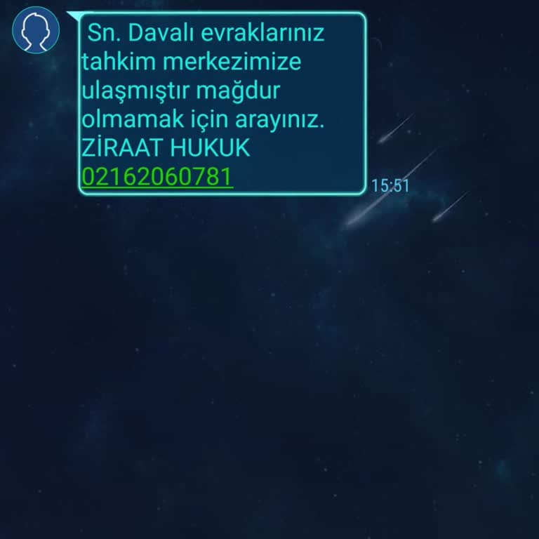 Yanıltıcı Hukuk Mesajlarıyla İlgili Şikayet