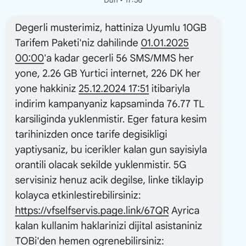 Yanıltıcı Tarife Değişikliği Ve Müşteri Hizmetleri Sorunu