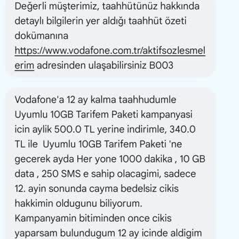 Yanıltıcı Tarife Değişikliği Ve Müşteri Hizmetleri Sorunu