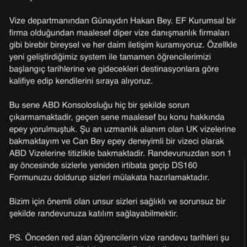 Vize Sürecinde Yaşanan Sorunlar Ve İlgisizlik